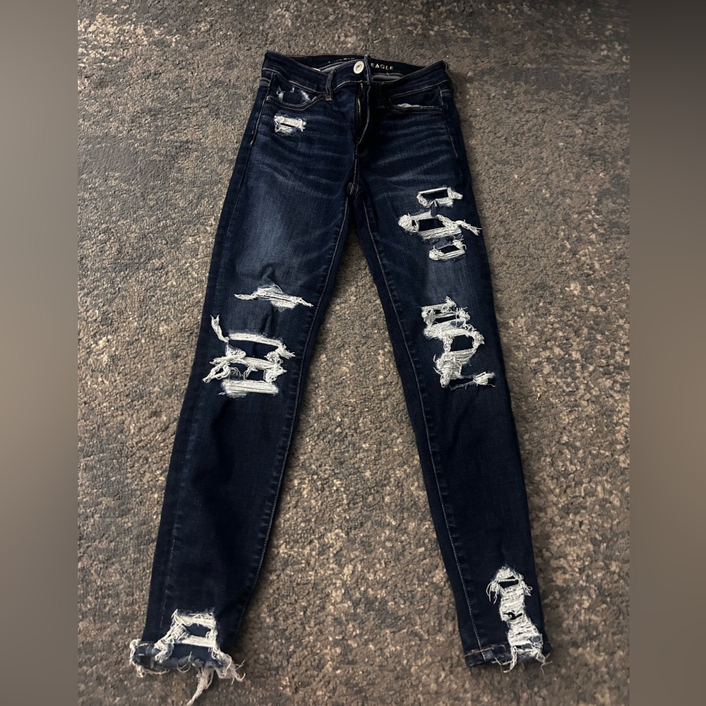 American eagle jeans size 0.